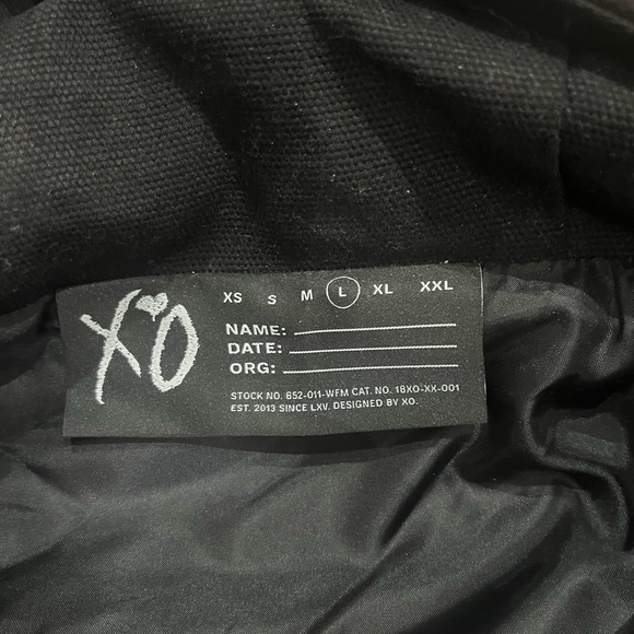 The Weeknd XO Til We Overdose Anorak Jacket - Picture 4 of 4